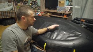 Бронирование пакрафта плёнкой ТПУ