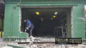 Расширение проёма гаражных ворот (Metall-Grand)