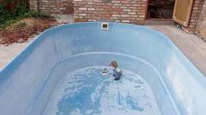 замена донного слива бассейна