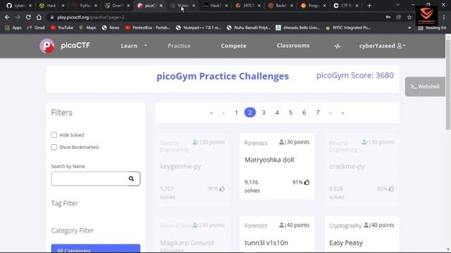 Website 10 domin koyon Ethical Hacking da Cyber-security 2022 | Hausa смотреть онлайн