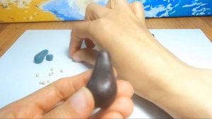 Лепка из легкого пластилина Hey Clay/Видео лепка залипаки дикие животные Носорог