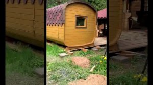 Строительство и отделка навеса и беседки в Московской области.