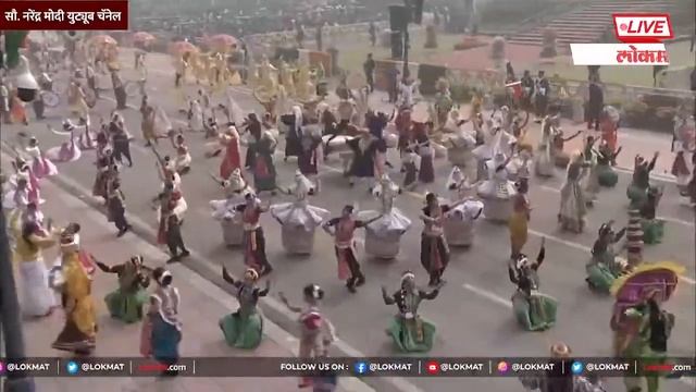 Maharashtra Chitrarath LIVE : महाराष्ट्राच्या चित्ररथाची शान, कर्तव्यपथ गाजवला | 75th Republic Day смотреть онлайн