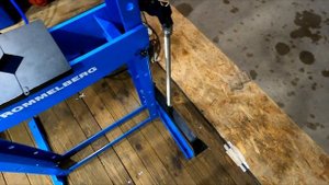 Доработка и АПгрейд Напольного Гидравлического Пресса Trommelberg Sd100803b