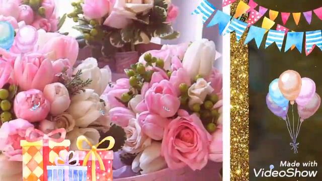 ?С Днем  Рождения дочки!!? Красивая открытка!