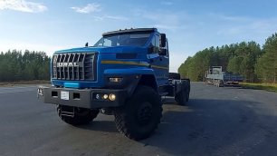 Группа Компаний «РЕНЕР» выполнила перегон нового шестиместного седельного тягача 6х6 Урал NEXT