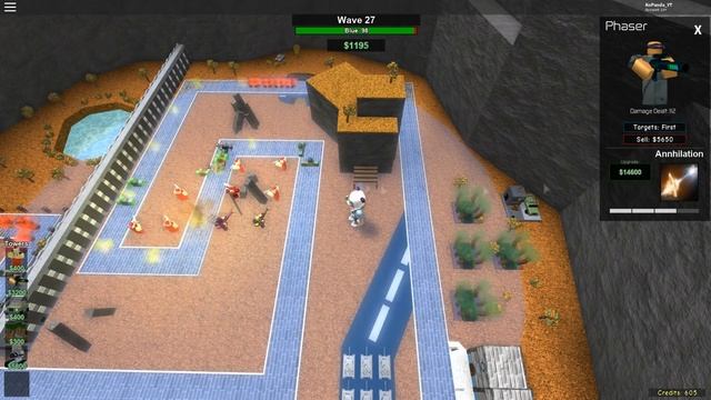 СОЛО ВЫЖИВАНИЕ в РОБЛОКС ТОВЕР БАТЛС (Дефенс) - Roblox Tower Battles Solo Survival смотреть онлайн