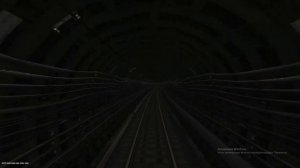 Калининская линия в "Trainz 12" Таймлапс