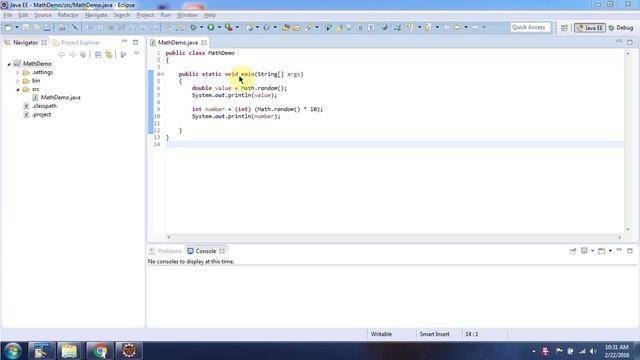 Java Math class (Random method) | Java Tutorial