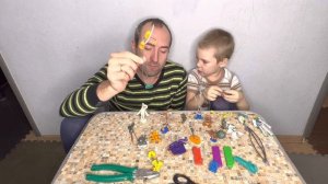 Лёва Лепит. Коллекция Сиреноголовых из пластилина и проволоки