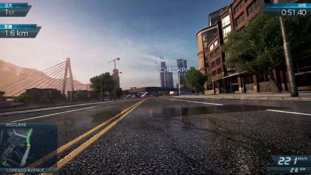 Need for Speed:Most Wanted 2012 Max settings PC HD 1080P Gameplay Part2 смотреть онлайн