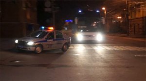 Госавтоинспекция встретила и сопроводила автобус с детьми