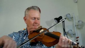 Ragtime anne with c part played on a Gliga violin