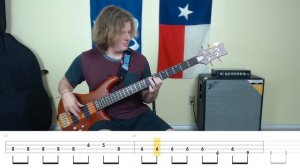 Daddy Cool - Boney M. (Bass Cover with Tabs)