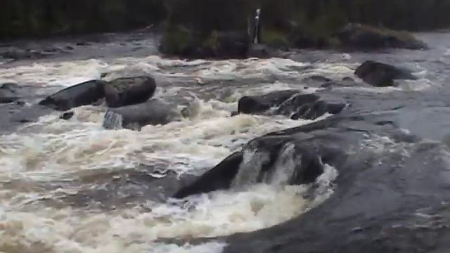 Обзор Варакского порога (Варацкого порога) на реке Кереть 3-4 кс смотреть онлайн