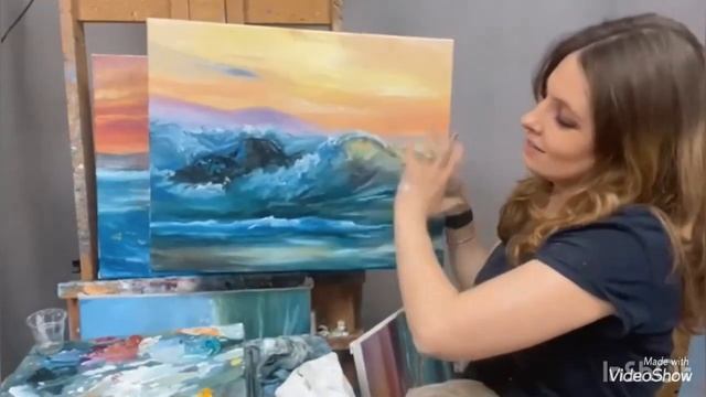 Анонс курса «Морской пейзаж» смотреть онлайн