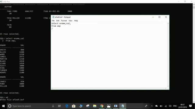 Oracle SQL: SELECT statement (Part - 1)