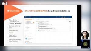 Organisieren eines Raums für effiziente Zusammenarbeit mit ONLYOFFICE Workspace (Vlad Bakhtyurin)