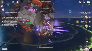 Сайно в бездне 3.0 (Genshin Impact Витая Бездна 12 этаж)