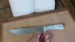 Кухонный нож СССР с барахолки под восстановление.