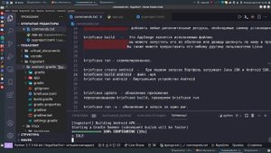 9. Toga BeeWare. Сборка под android, файл apk, запуск на эмулятора моб. приложения.