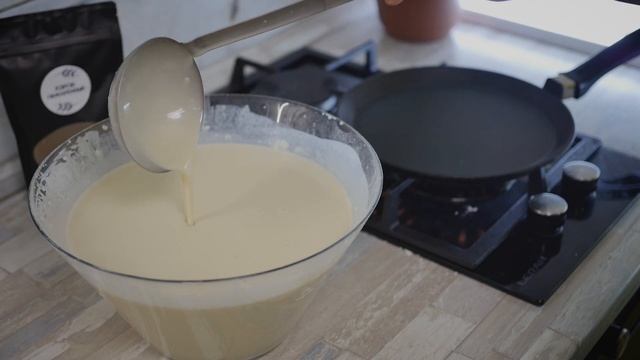 Веганские блины без молока | Цветные блины