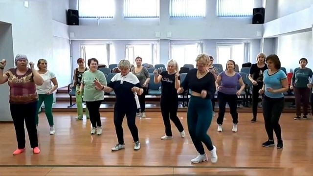 Танцы для женщин за 50. Аэробика для женщин за 50. Укрепление мышц и разминка суставов