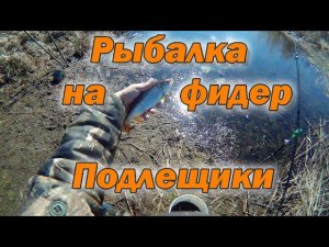 Весенняя рыбалка на фидер. Другое место. Подлещики