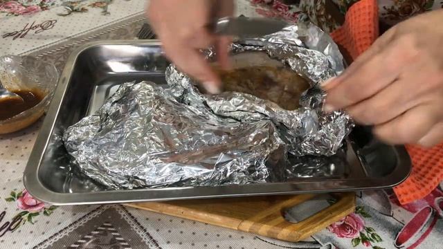 Мясо свинины На праздничный стол Очень просто и быстро Мясо получается очень нежным и сочным