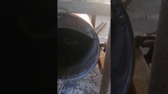печь для. мастерской из газовых баллонов. с дожигом перолизных газов смотреть онлайн