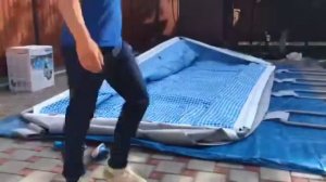 Установка каркасного Бассейна INTEX 549x274x132см