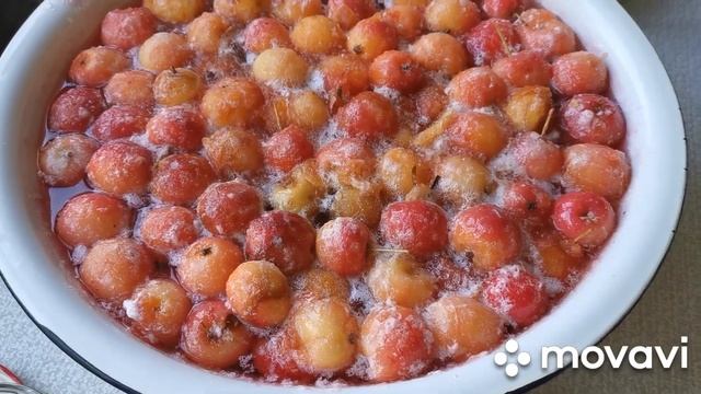 ВАРЕНЬЕ из райских/ранеток яблок вкуснейшее/Обед  ПП. смотреть онлайн