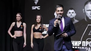 SFC-6: церемония взвешивания и пресс-конференция