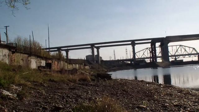 Строительство 4го автомобильного моста, через реку Енисей, г.Красноярск (ч.5) 09.05.2015 смотреть онлайн