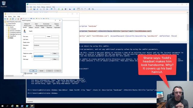 PowerShell create multiple users смотреть онлайн