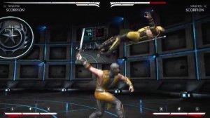 Mortal Kombat X - Скорпион Ниндзюцу Комбо Урок (Scorpion Ninjutsu)