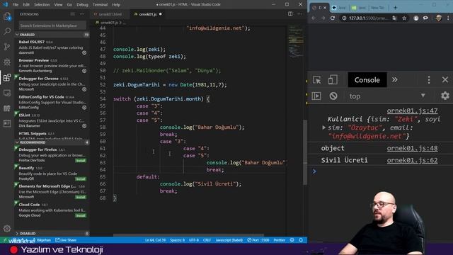 ?LIVE - HTML'ye Giriş Parça 4 - Amaçsızca Yazılım Bölüm 04 - WildGenie - Yazılım ve Teknoloji смотреть онлайн
