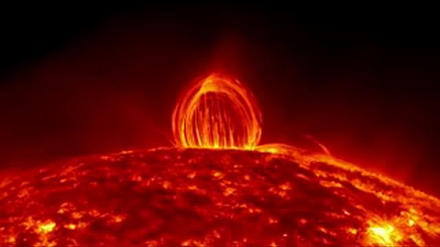 NASA опубликовало видео необыкновенной вспышки на