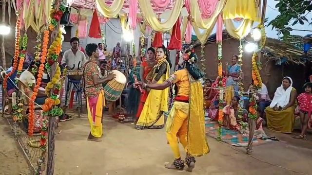 Radha mana kale Krishnar pyar k//Anand Radha sange Linga Krishna r Mast jodi// Love U Both