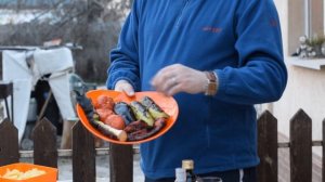 Салат из овощей-гриль под вкуснейшим соусом