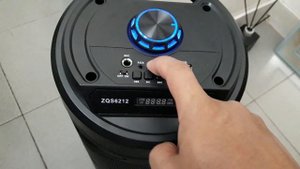 ZQS6212 10Wx2 Portable Wireless Karaoke Bluetooth Speaker