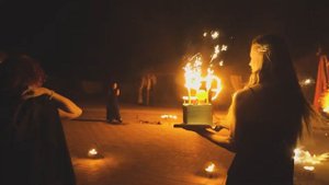 День рождения в стиле "Шабаш ведьм"