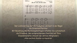 Nun leb' wohl, Du kleine Gasse für Chor SATB von Friedrich Silcher