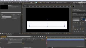 Shape layers. Как быстро сделать анимированные плашки под титры в After Effects?