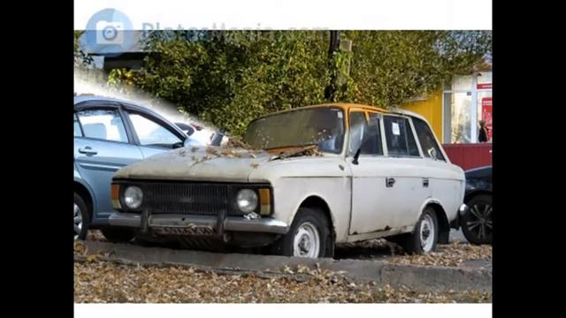 Заброшенные машины СССР
