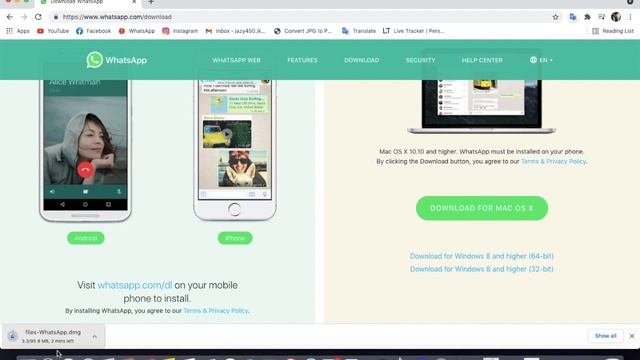 Learn How to Install WhatsApp On Mac and Windows 2021