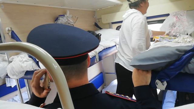 Неадекватные пассажиры поезда