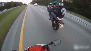 Длительная езда на заднем колесе