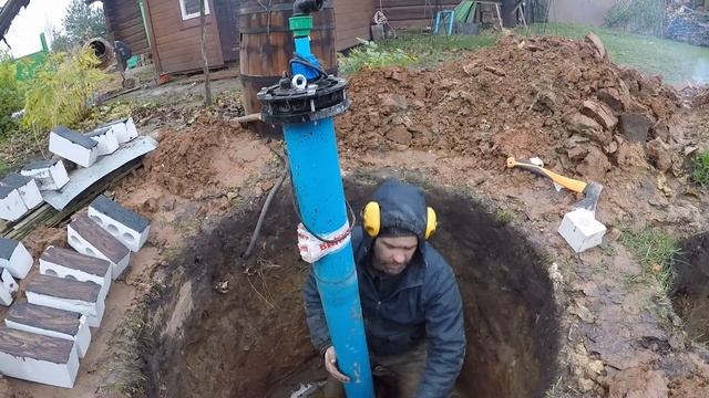 Подходит зима. кладу колодец. водопровод и почему делаю так а не иначе смотреть онлайн