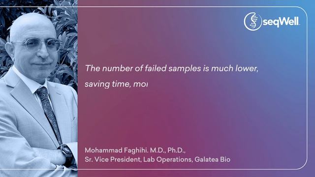 Galatea Bio Customer Testimonial | plexWell LP 384 for population genomics смотреть онлайн